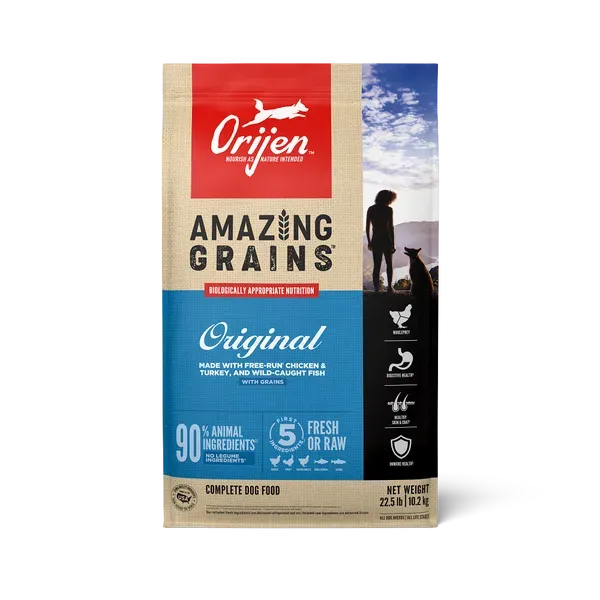 ORIJEN Amazing Grains Original Dry Dog Food