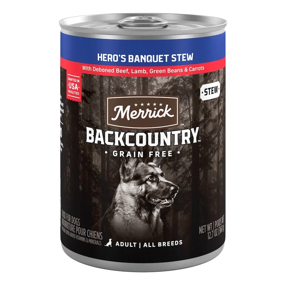 Merrick Backcountry Grain Free Hero's Banquet Stew