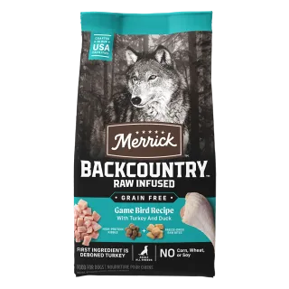 Merrick Backcountry Raw Infused Game Bird Recipe Grain Free