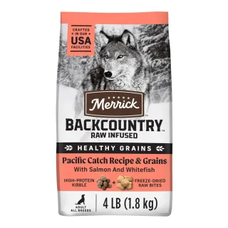 Merrick Backcountry Raw Infused With Healthy Grains Pacific Catch Recipe