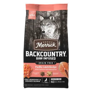 Merrick Backcountry Raw Infused Pacific Catch Recipe Grain Free