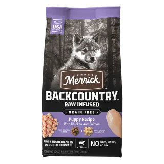 Merrick Backcountry Raw Infused Puppy Recipe Grain Free
