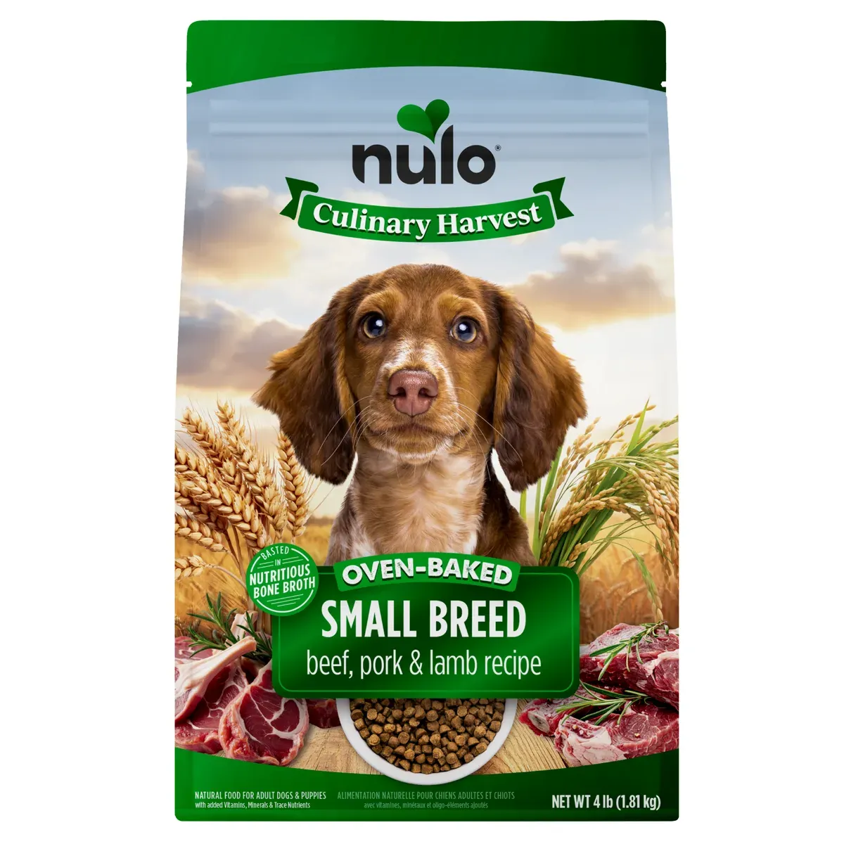 Nulo Culinary Harvest Small Breed Beef, Pork & Lamb Recipe for Dogs