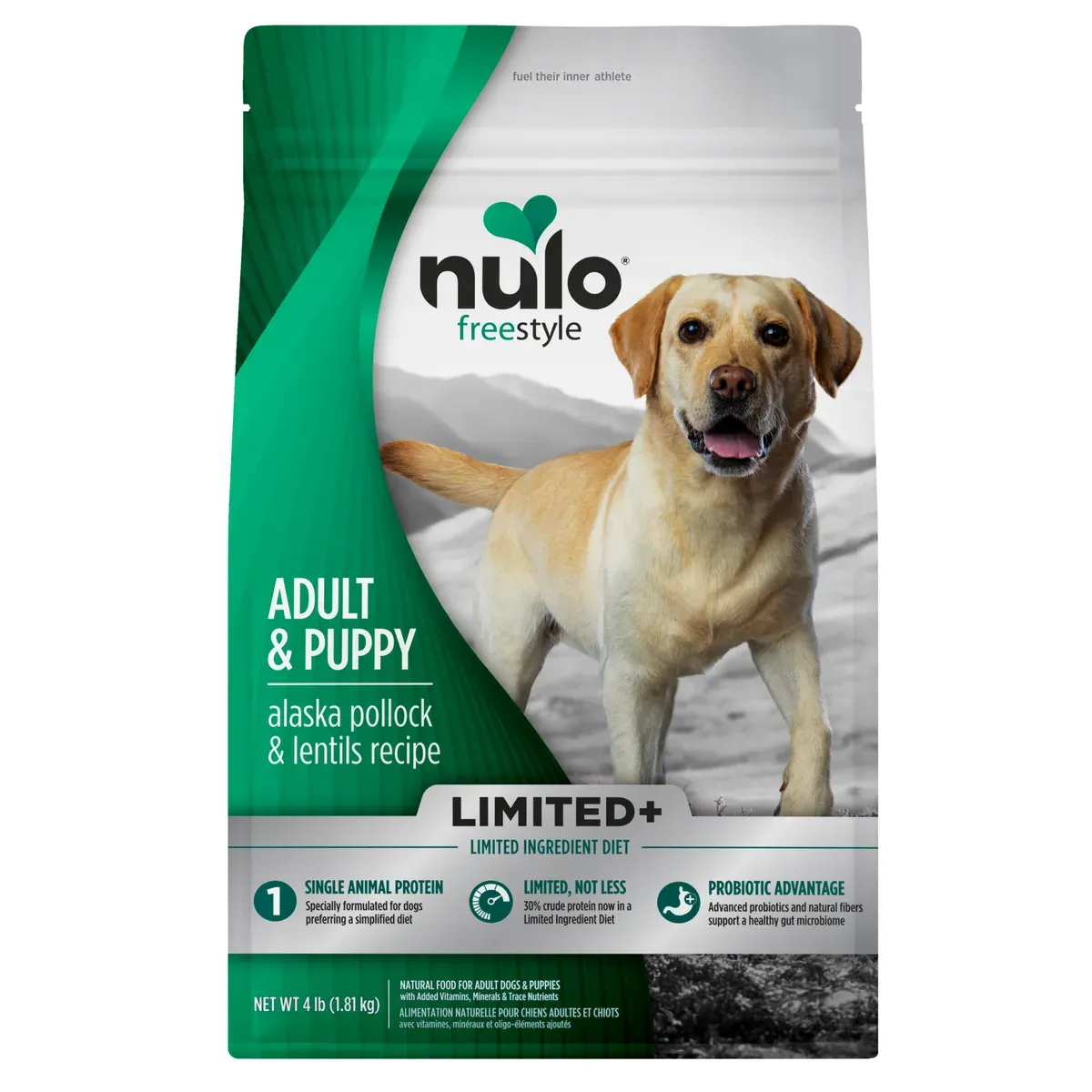 Nulo FreeStyle Limited+ Alaska Pollock & Lentils Recipe for Dogs