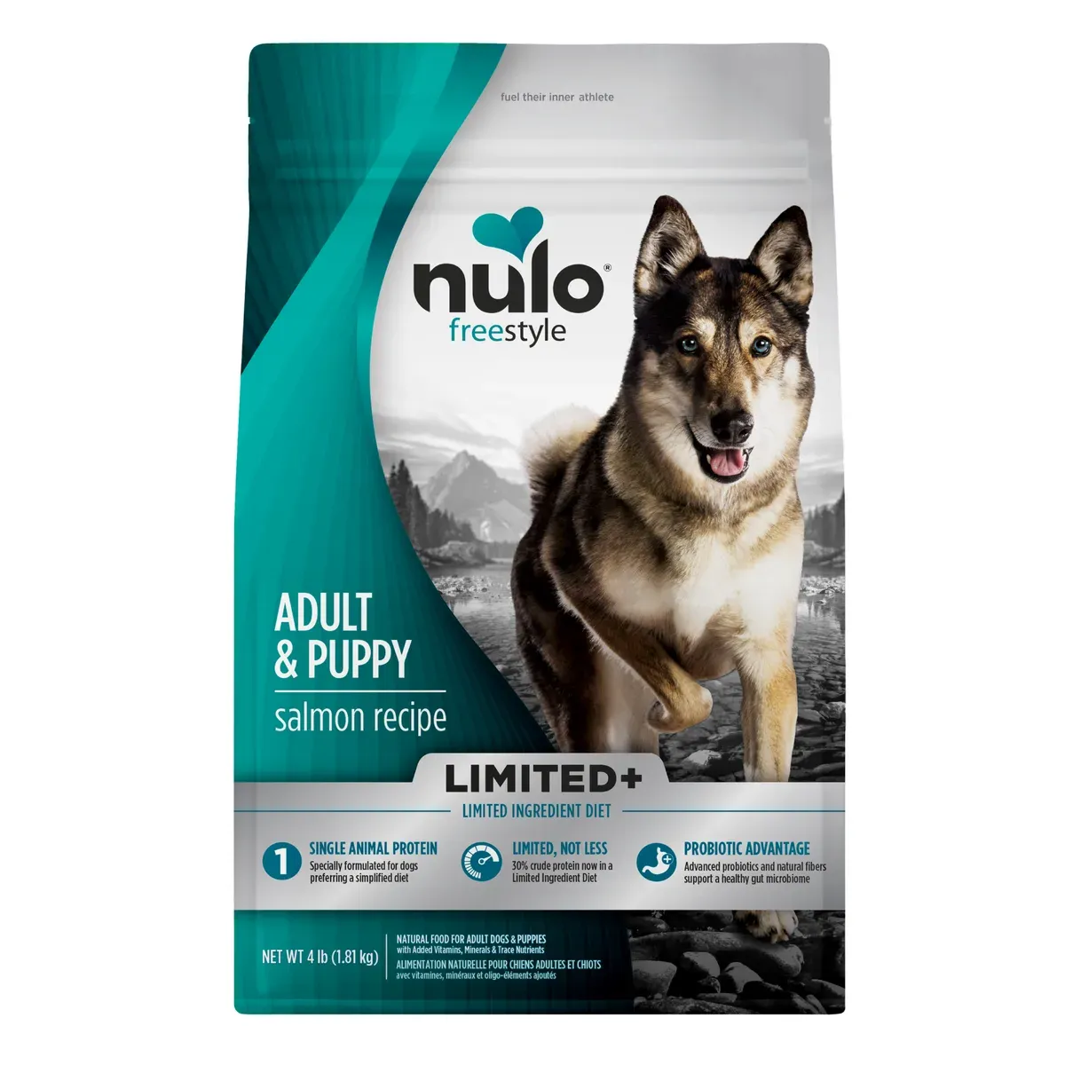 Nulo FreeStyle Limited+ Salmon Recipe for Dogs