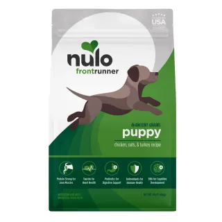Nulo Frontrunner Puppy Ancient Grains Chicken, Oats & Turkey Recipe for Dogs