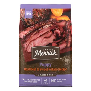 Merrick Grain Free Puppy Real Beef & Sweet Potato Recipe