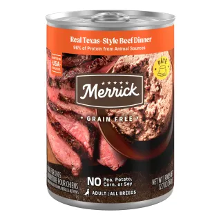 Merrick Grain Free Real Texas Beef Dinner