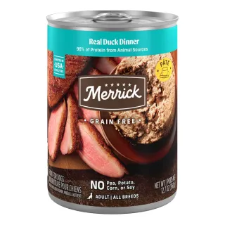 Merrick Grain Free Real Duck Dinner