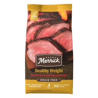 Merrick Grain Free Healthy Weight Beef & Sweet Potato Recipe