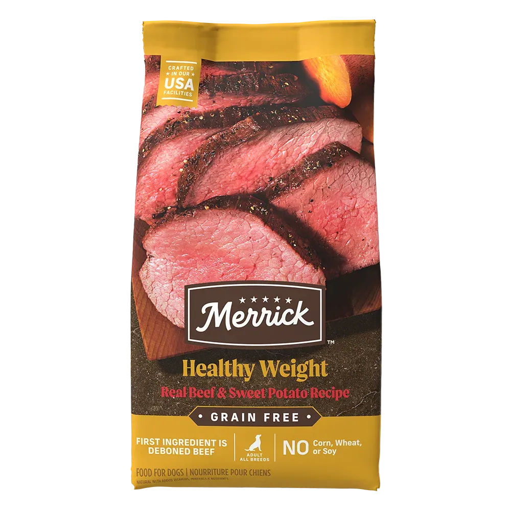 Merrick Grain Free Healthy Weight Beef & Sweet Potato Recipe