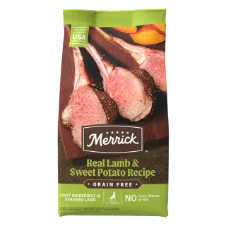 Merrick Grain Free Real Lamb & Sweet Potato Recipe