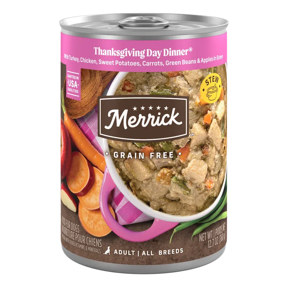 Merrick Grain Free Thanksgiving Day Dinner In Gravy