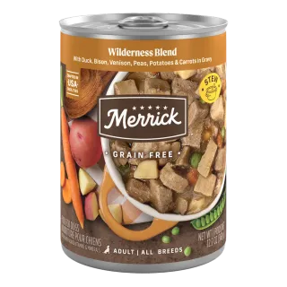 Merrick Wilderness Blend in Gravy Grain Free