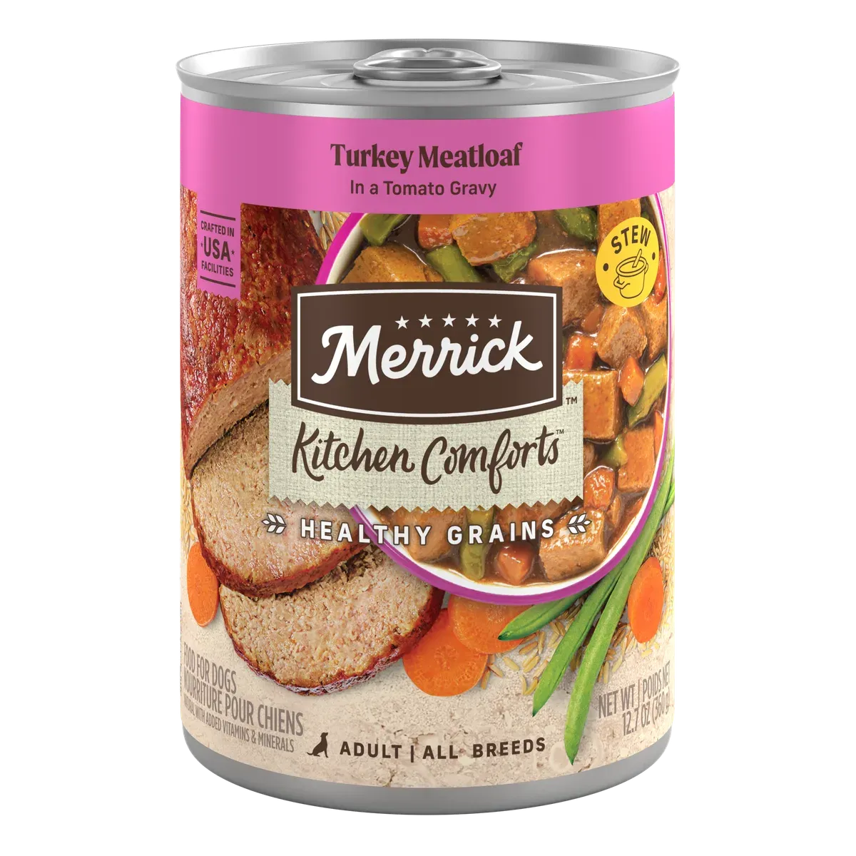 Merrick Kitchen Comforts Turkey Meatloaf