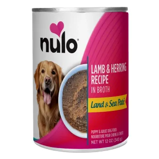 Nulo Land & Sea Paté Lamb & Herring Recipe for Dogs