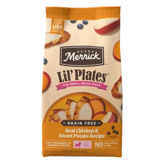 Merrick Lil' Plates Grain Free Real Chicken & Sweet Potatoes Recipe