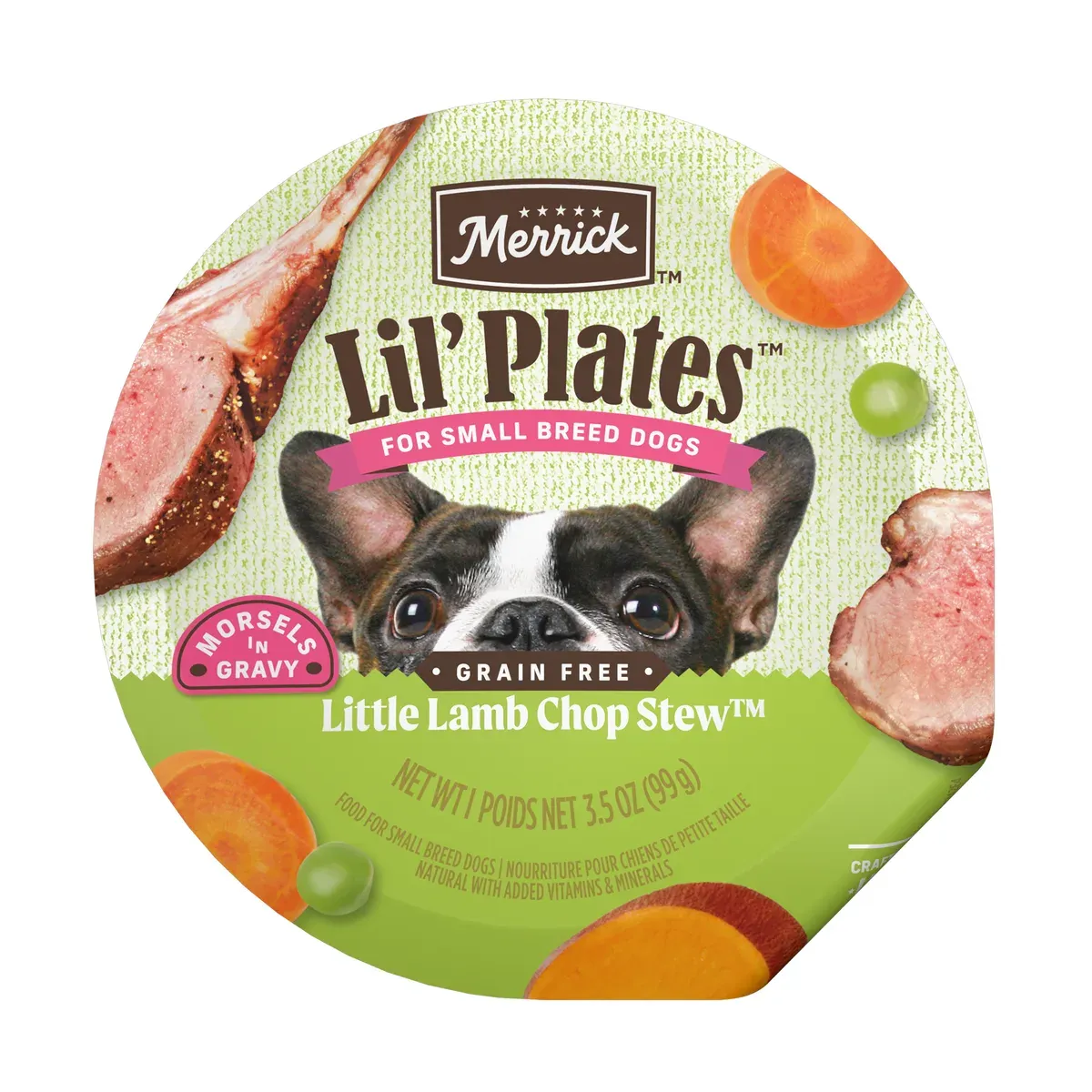 Merrick Lil’ Plates Little Lamb Chop Stew Wet Dog Food