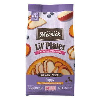Merrick Lil' Plates Grain Free Puppy Real Chicken & Sweet Potato Recipe