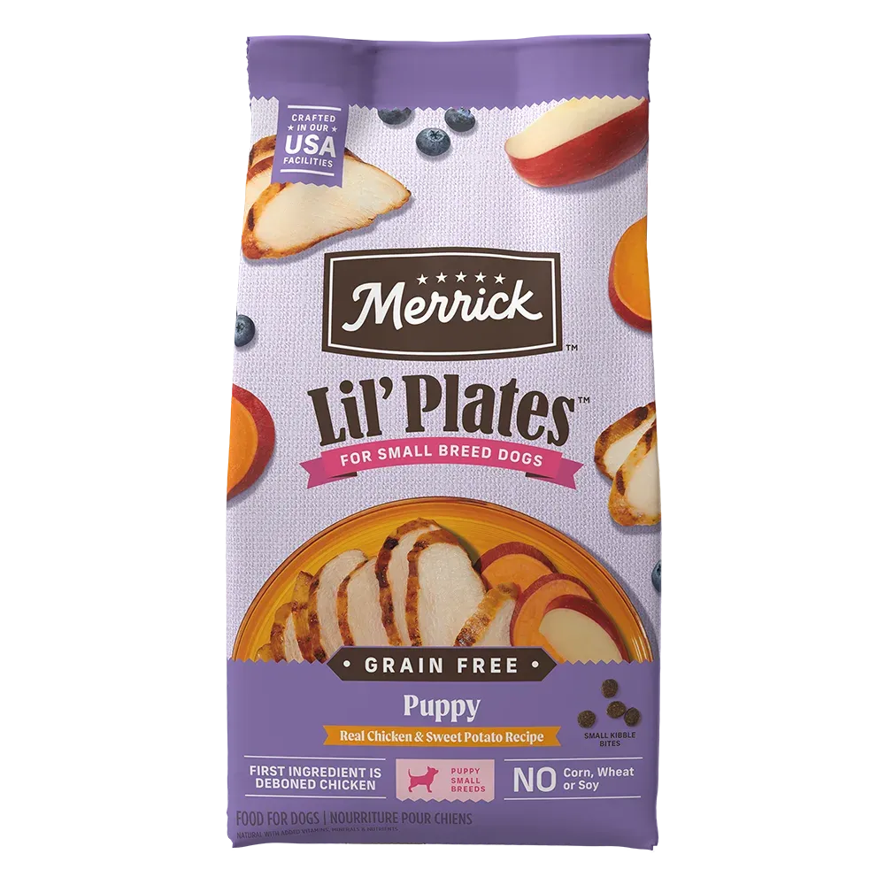 Merrick Lil' Plates Grain Free Puppy Real Chicken & Sweet Potato Recipe