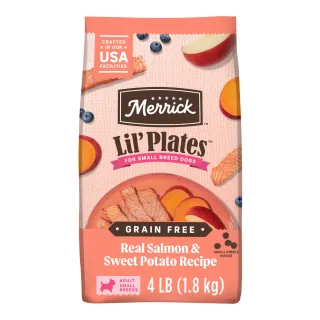 Merrick Lil' Plates Grain Free Real Salmon & Sweet Potatoes Recipe