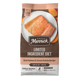 Merrick Limited Ingredient Diet Grain Free Real Salmon & Sweet Potato Recipe