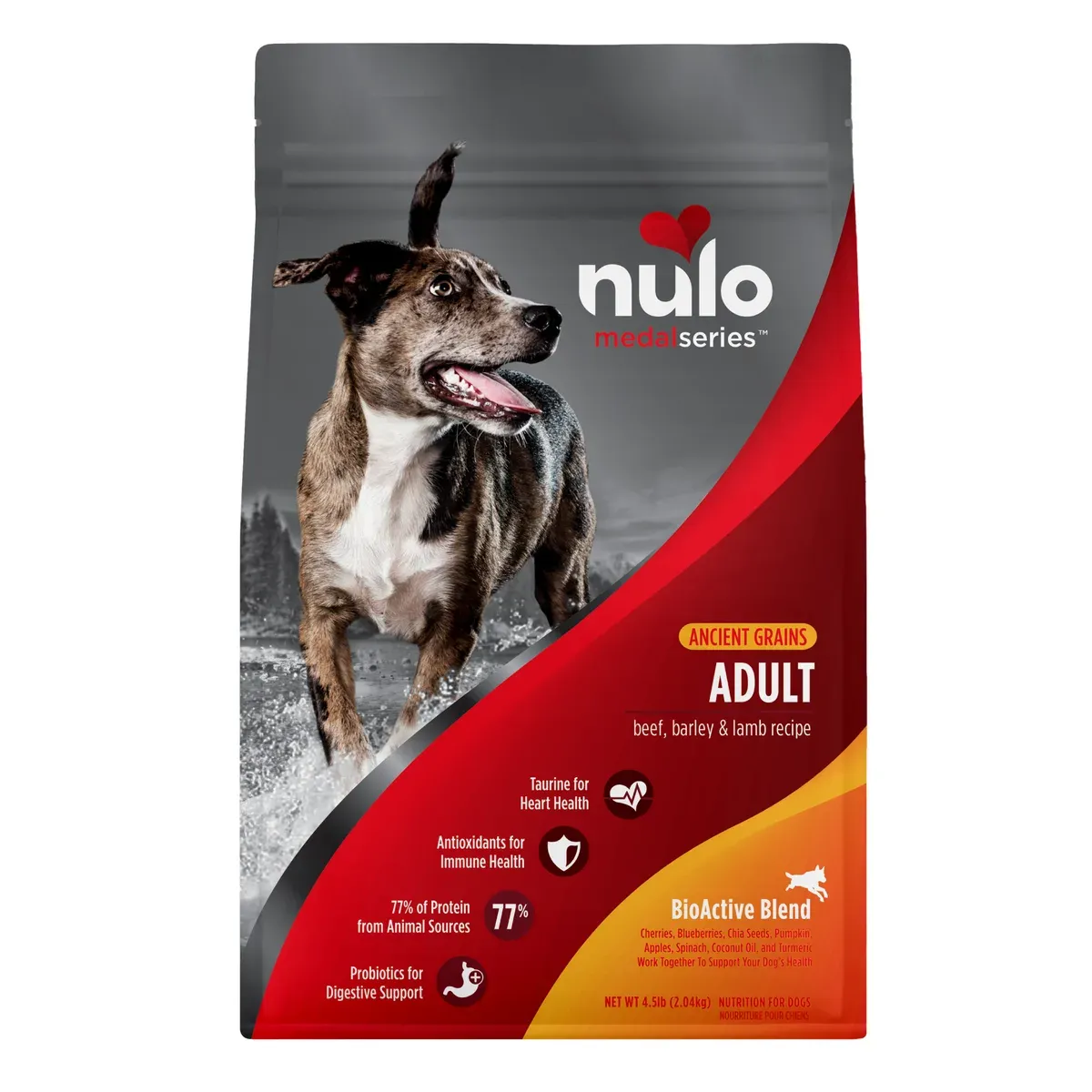 Nulo MedalSeries Ancient Grains Beef, Barley & Lamb Recipe for Dogs