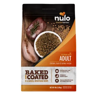 Nulo MedalSeries Baked & Coated Chicken, Duck & Turkey Recipe for Dogs