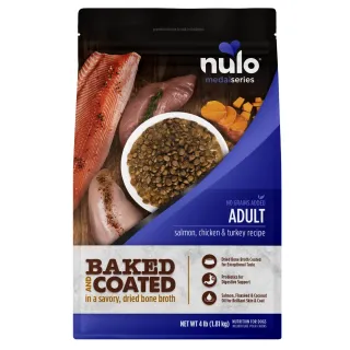 Nulo MedalSeries Baked & Coated Salmon, Chicken & Turkey Recipe for Dogs