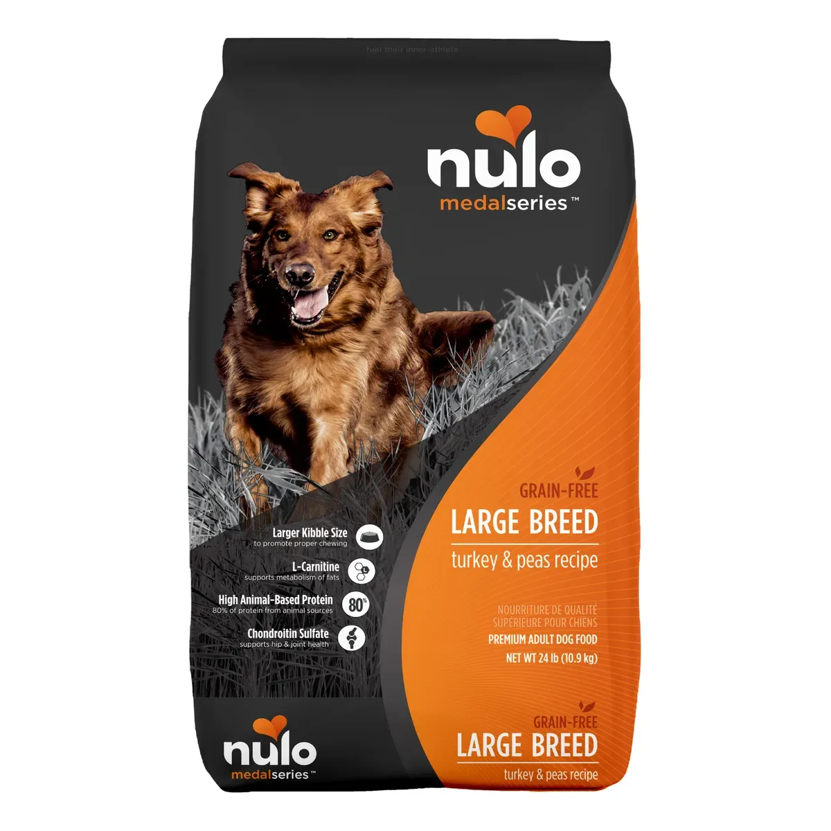 Nulo MedalSeries Large Breed Turkey & Peas Recipe for Dogs