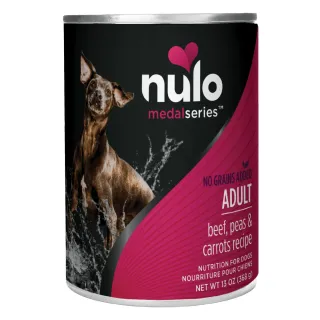 Nulo MedalSeries Paté Beef, Peas & Carrots Recipe for Dogs