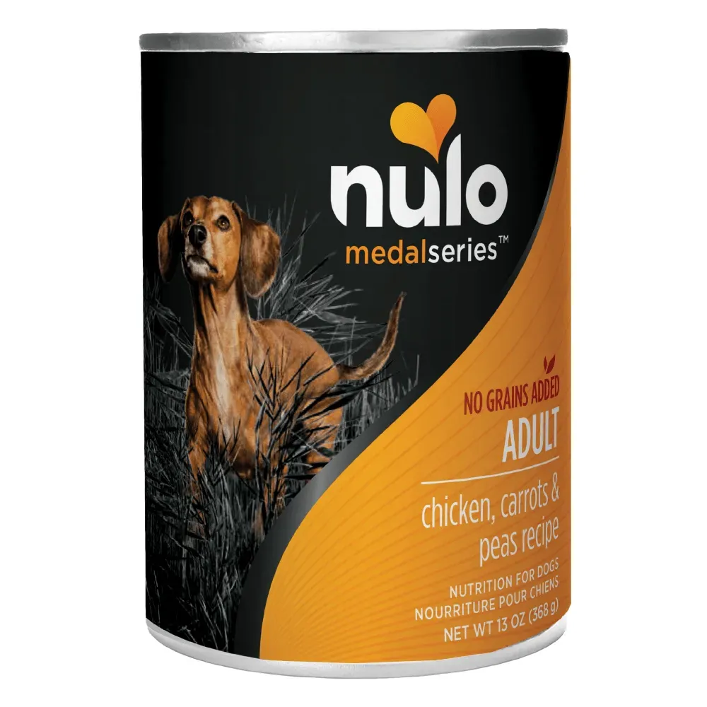 Nulo MedalSeries Paté Chicken, Carrots & Peas Recipe for Dogs