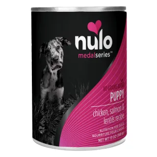 Nulo MedalSeries Paté Puppy Chicken, Salmon & Lentils Recipe for Dogs