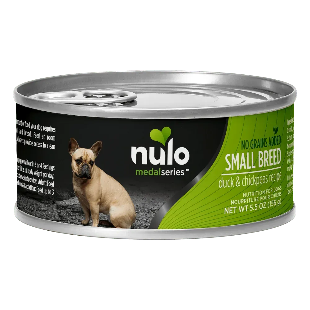 Nulo MedalSeries Paté Small Breed Duck & Chickpeas Recipe for Dogs
