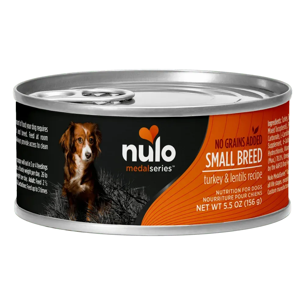 Nulo MedalSeries Paté Small Breed Turkey & Lentils Recipe for Dogs
