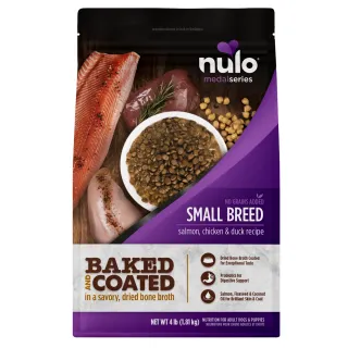 Nulo MedalSeries Small Breed Baked & Coated Salmon, Chicken & Duck Recipe for Dogs