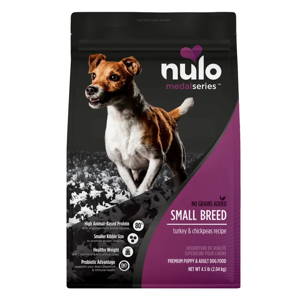 Nulo MedalSeries Small Breed Turkey & Chickpeas Recipe for Dogs