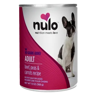 Nulo Paté Beef, Peas & Carrots Recipe for Dogs
