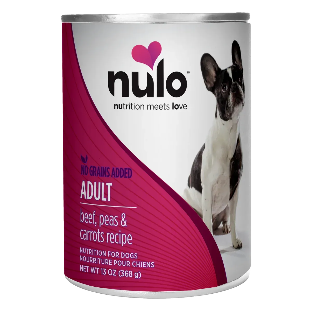 Nulo Paté Beef, Peas & Carrots Recipe for Dogs