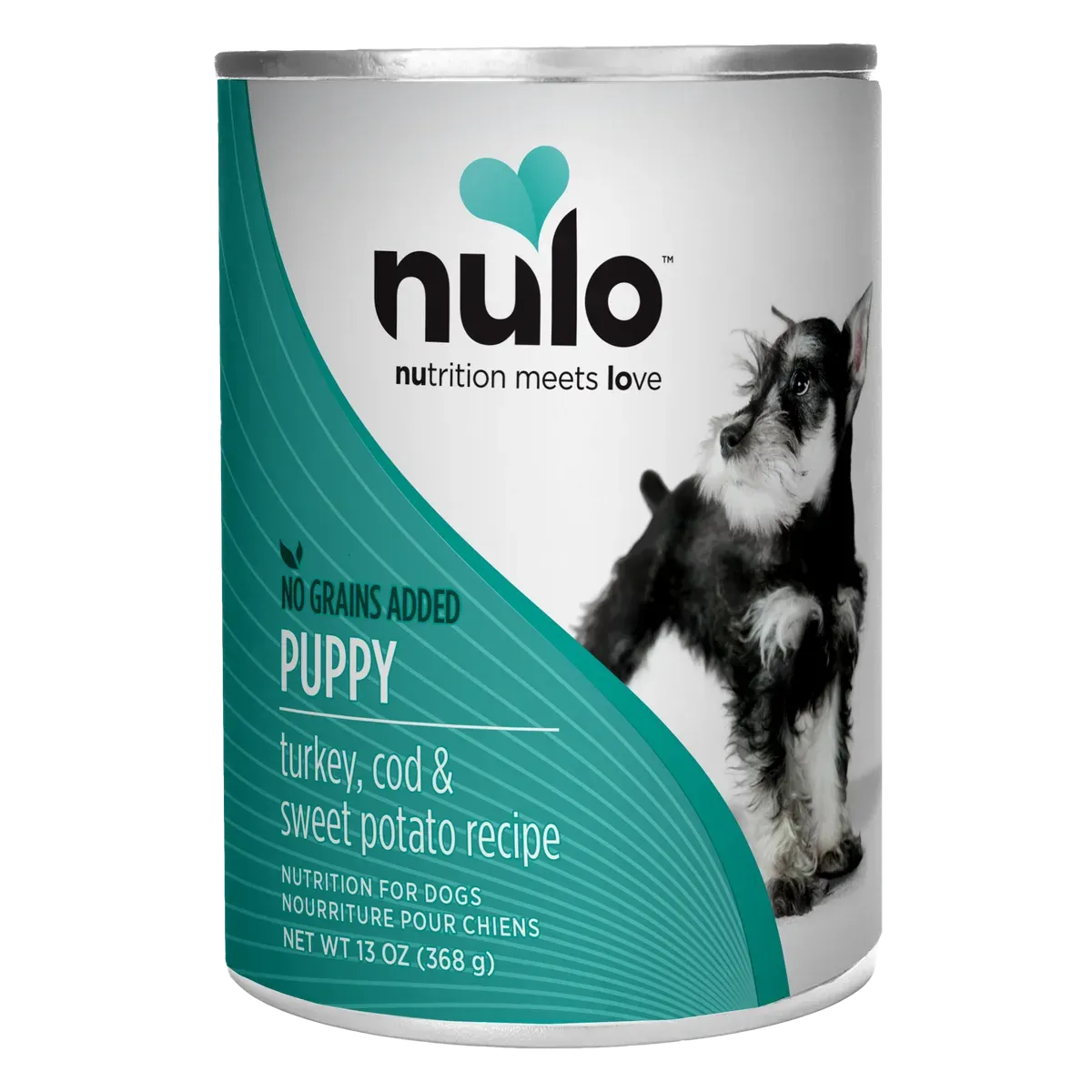 Nulo Paté Puppy Turkey, Cod & Sweet Potato Recipe for Dogs