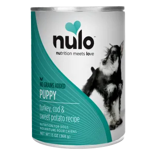 Nulo Paté Puppy Turkey, Cod & Sweet Potato Recipe for Dogs