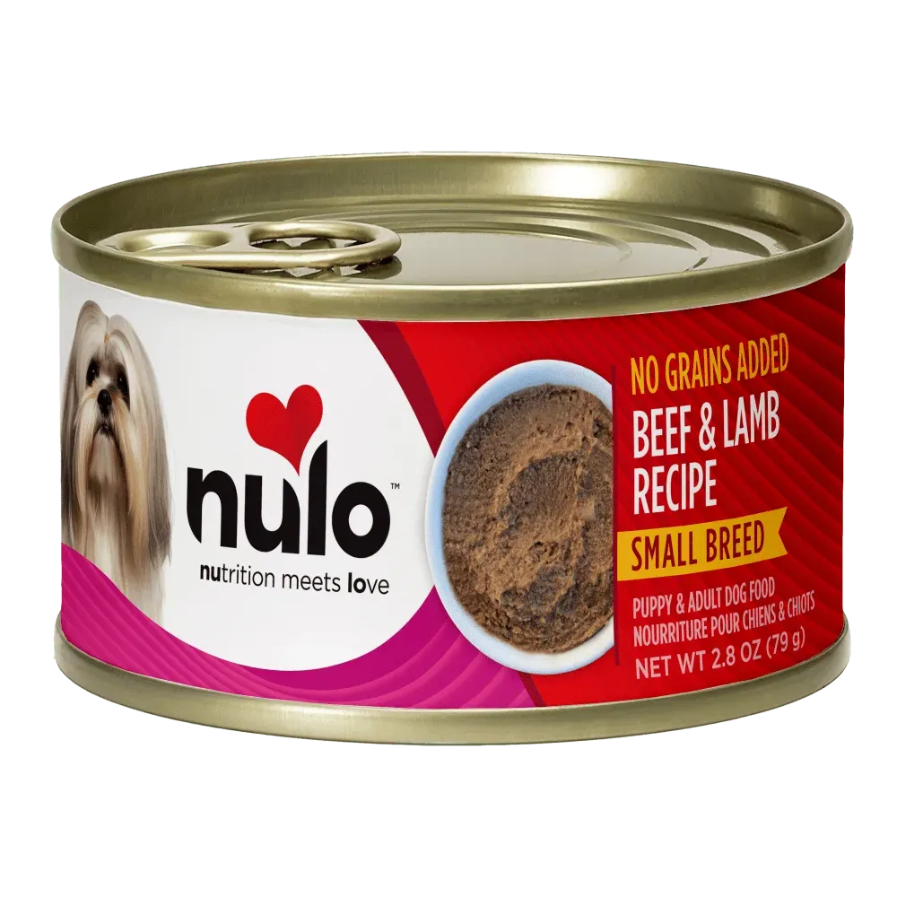 Nulo Paté Small Breed Beef & Lamb Recipe for Dogs