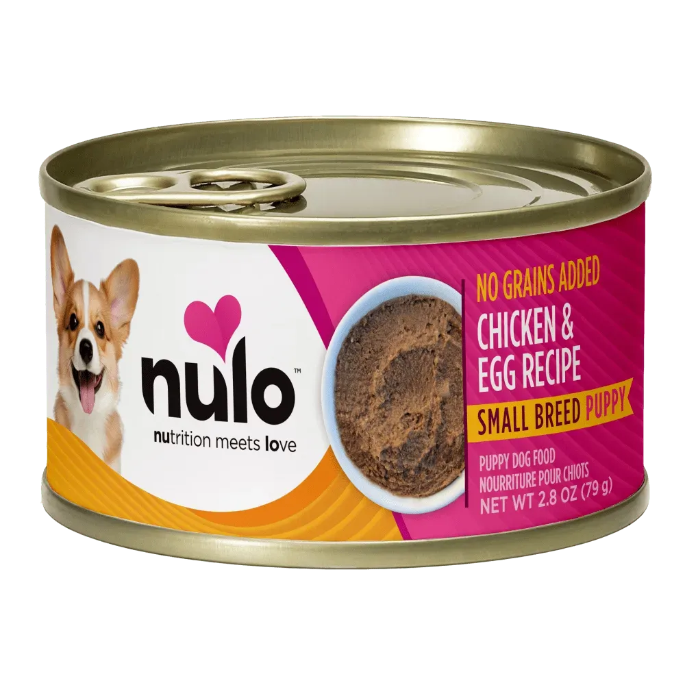 Nulo Paté Small Breed Chicken & Egg Recipe for Dogs