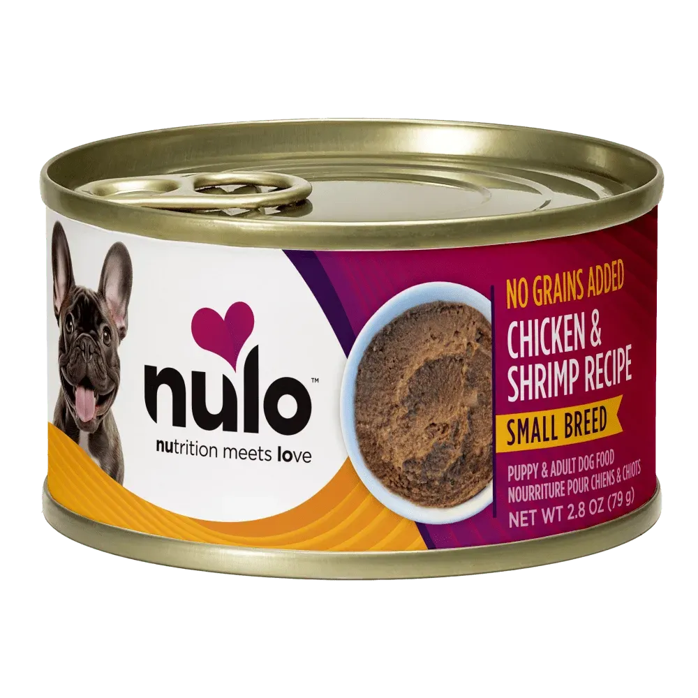 Nulo Paté Small Breed Chicken & Shrimp Recipe for Dogs