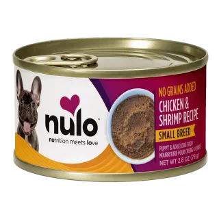Nulo Paté Small Breed Chicken & Shrimp Recipe for Dogs