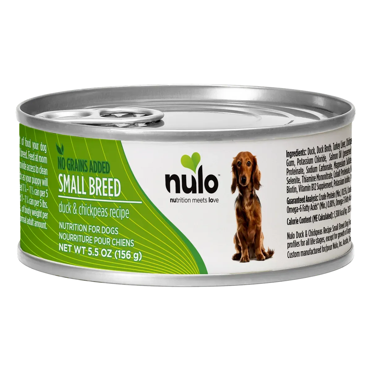 Nulo Paté Small Breed Duck & Chickpeas Recipe for Dogs