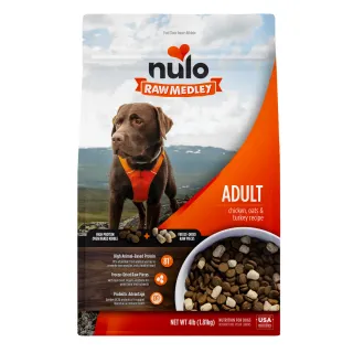 Nulo Raw Medley Chicken, Oats & Turkey Recipe for Dogs