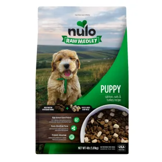 Nulo Raw Medley Puppy Salmon, Oats & Turkey Recipe for Dogs