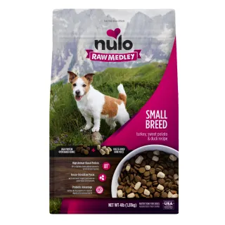 Nulo Raw Medley Small Breed Turkey, Sweet Potato & Duck Recipe for Dogs