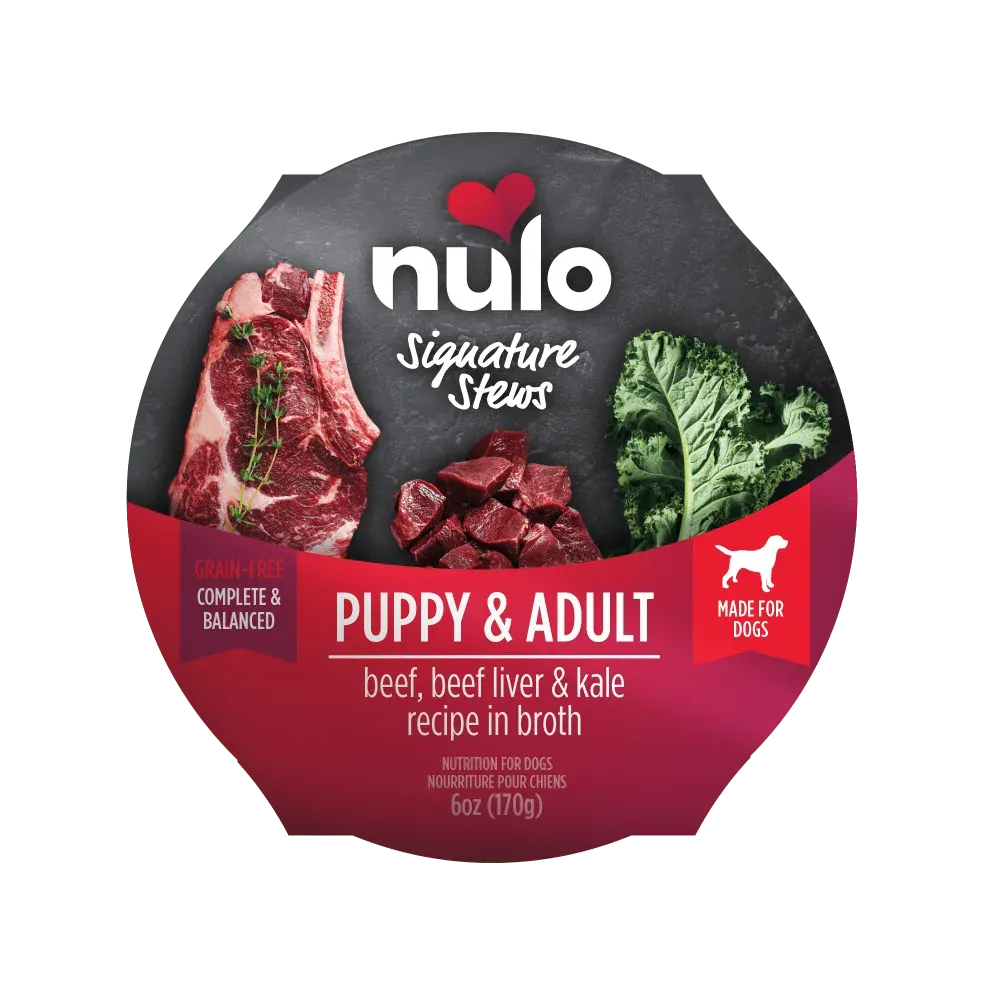 Nulo Signature Stews Beef, Beef Liver & Kale Recipe for Dogs